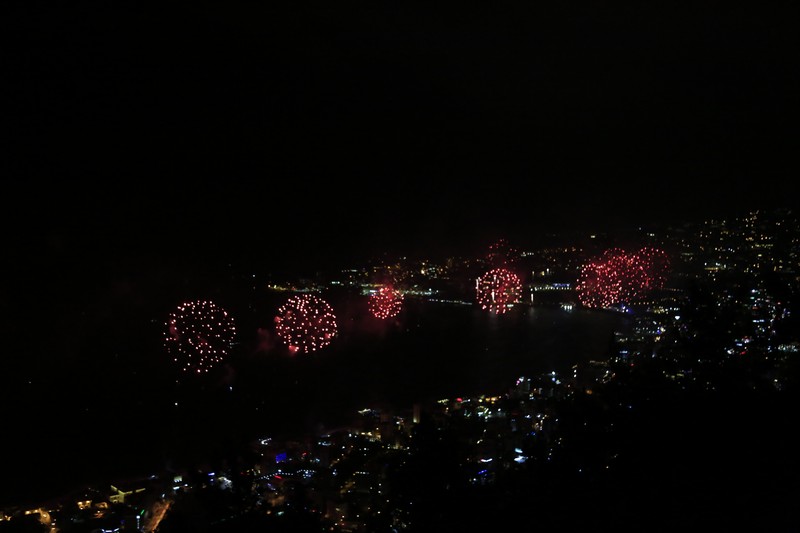 Jounieh Fireworks Show from Bay Lodge