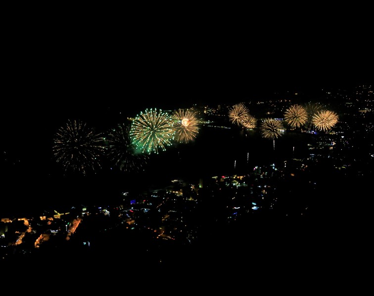 Jounieh Fireworks Show from Bay Lodge