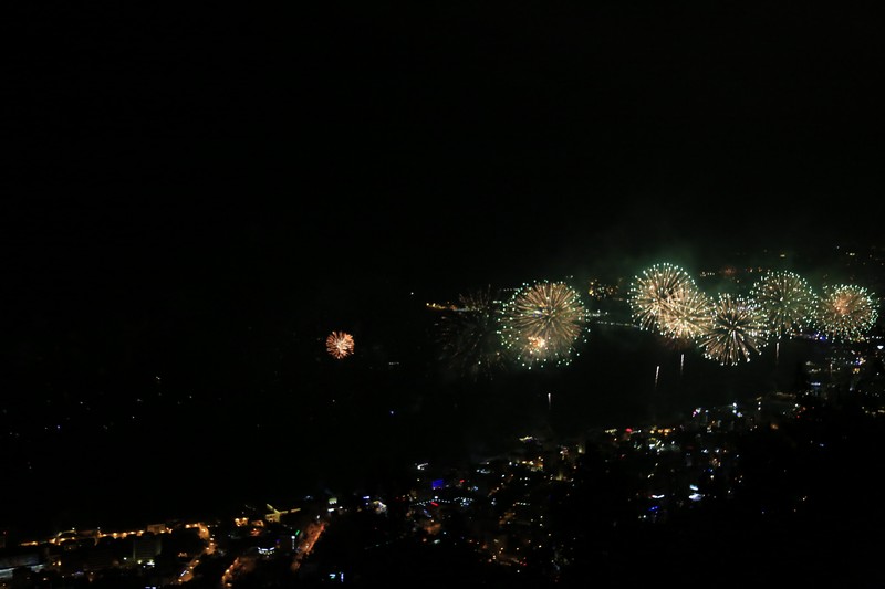 Jounieh Fireworks Show from Bay Lodge