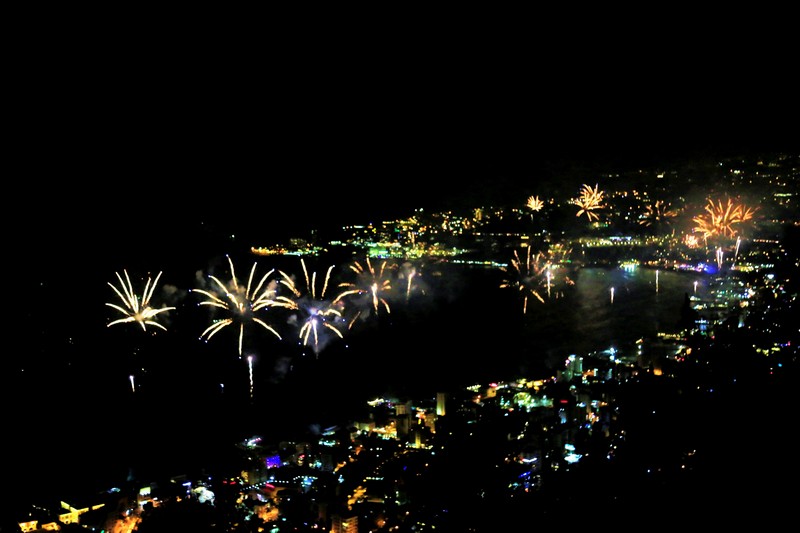 Jounieh Fireworks Show from Bay Lodge
