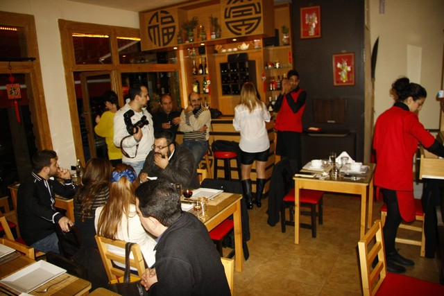 Opening of Ganbei Restaurant