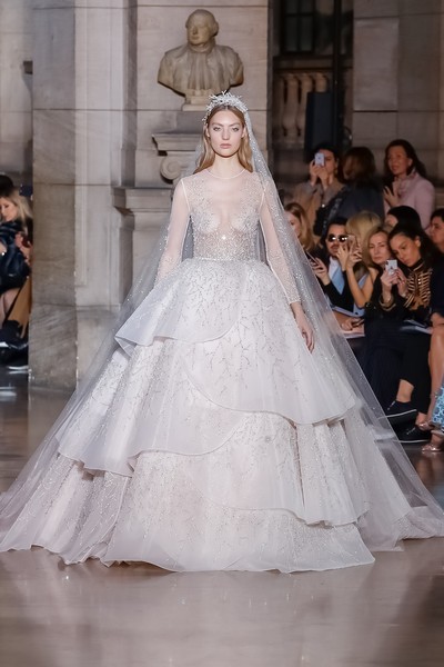 Georges Hobeika Spring Summer 2018 Couture at PFW