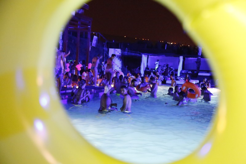GLOW in the DARK Pool Party
