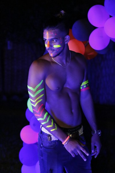 GLOW in the DARK Pool Party