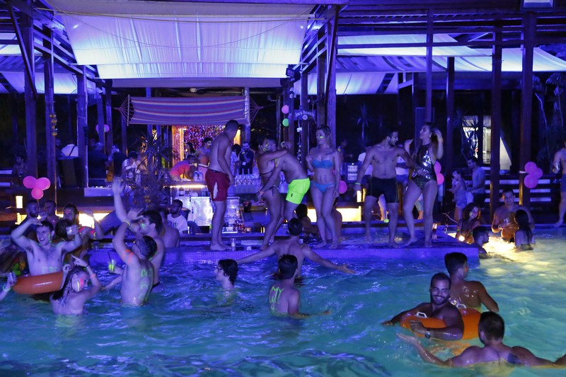 GLOW in the DARK Pool Party