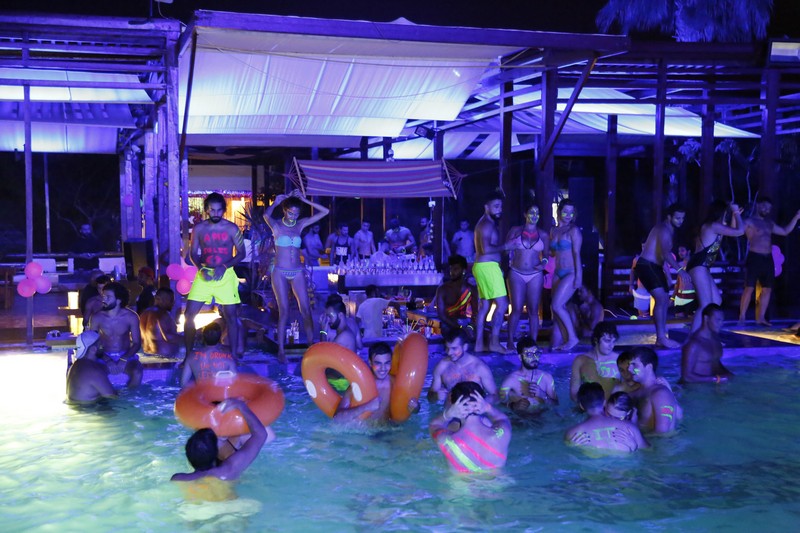 GLOW in the DARK Pool Party