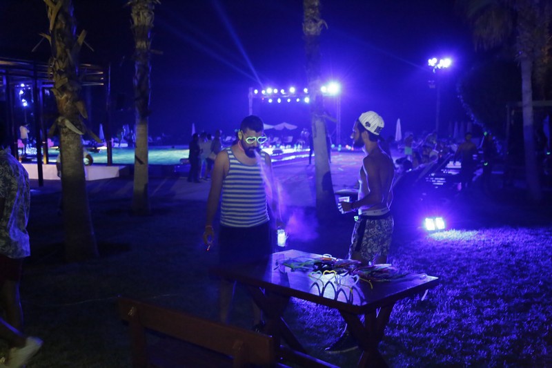 GLOW in the DARK Pool Party