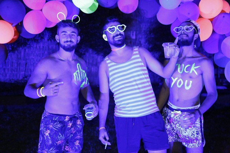 GLOW in the DARK Pool Party