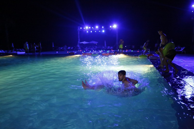 GLOW in the DARK Pool Party