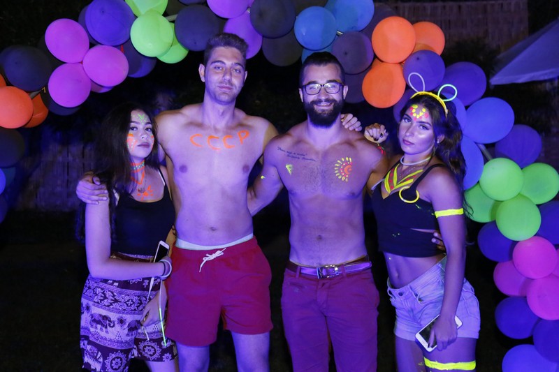 GLOW in the DARK Pool Party