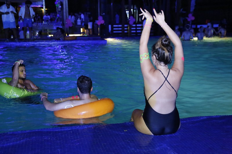 GLOW in the DARK Pool Party