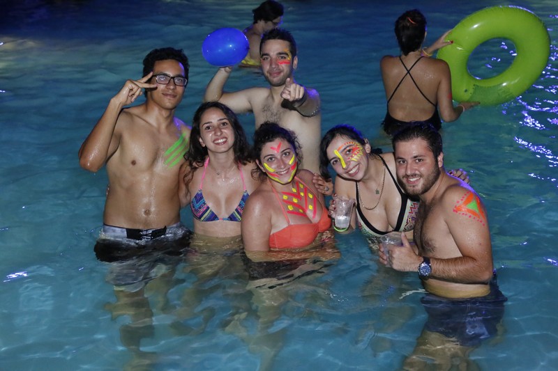 GLOW in the DARK Pool Party
