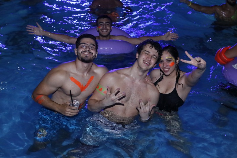 GLOW in the DARK Pool Party