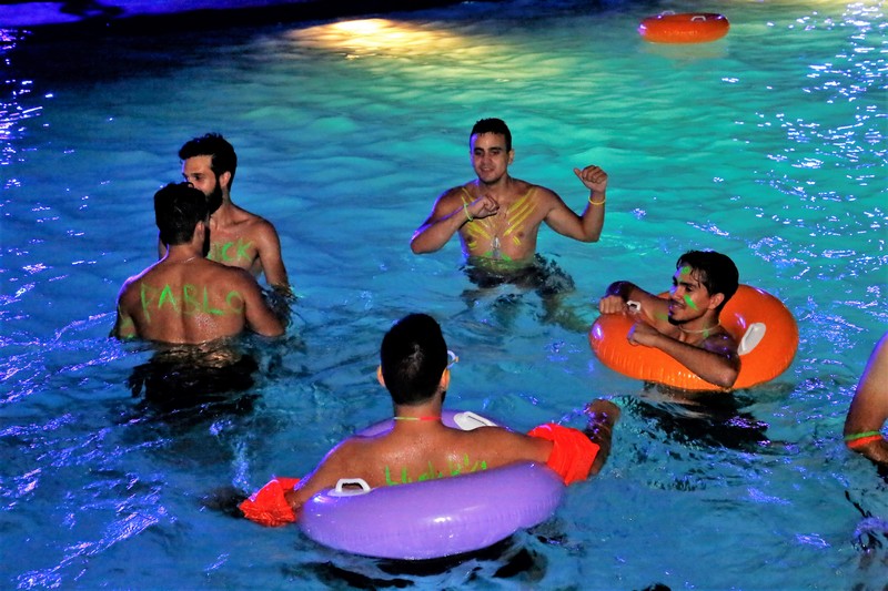 GLOW in the DARK Pool Party