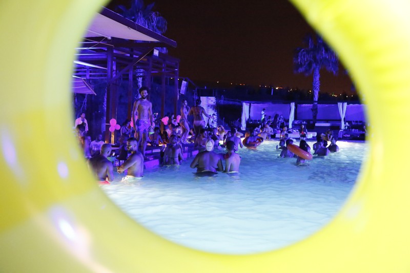 GLOW in the DARK Pool Party