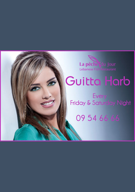 Guitta Harb at La Peche Du Jour