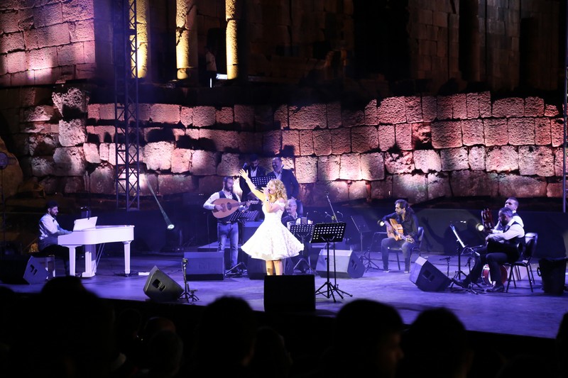 Hanine at Faqra Festival