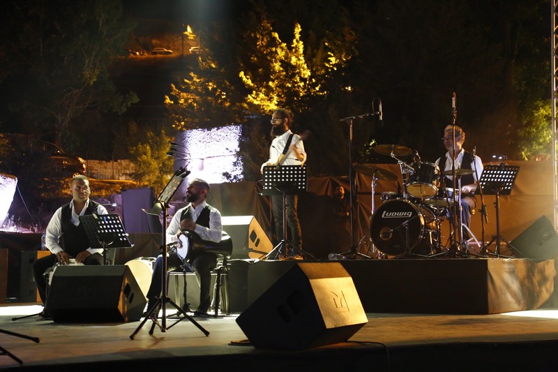 Hanine at Faqra Festival