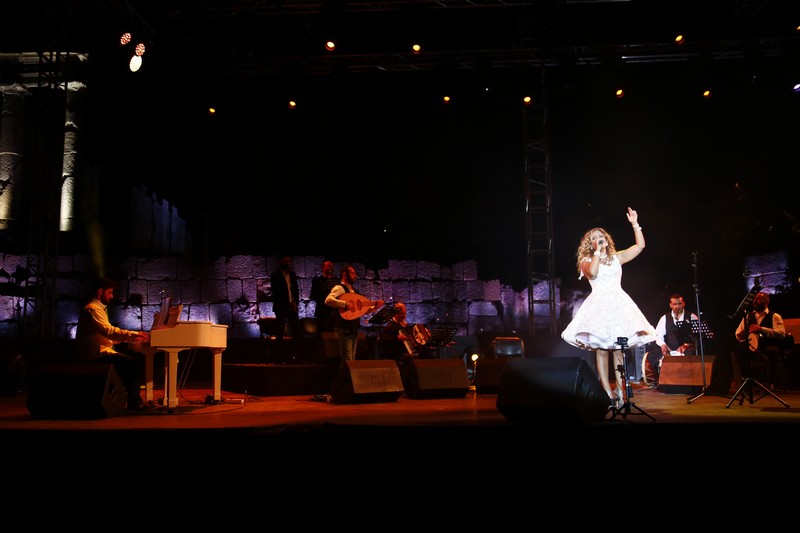 Hanine at Faqra Festival