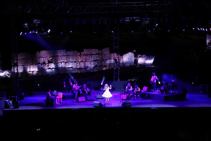 Hanine at Faqra Festival