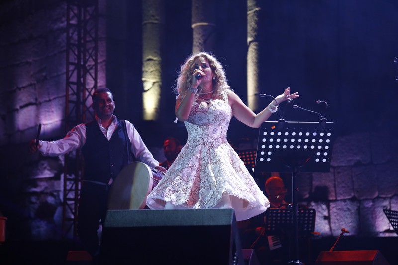 Hanine at Faqra Festival