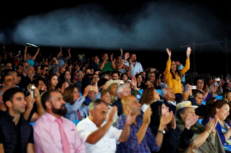 Hanine at Faqra Festival