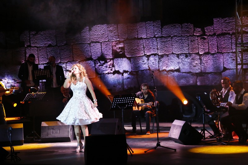 Hanine at Faqra Festival