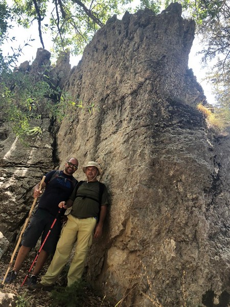 Hiking at Tannourine Cedar Forest