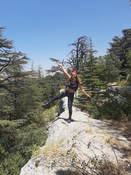 Hiking at Tannourine Cedar Forest