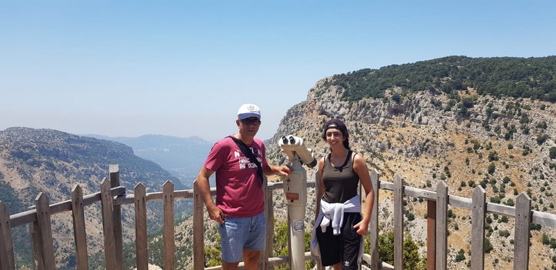 Hiking at Tannourine Cedar Forest