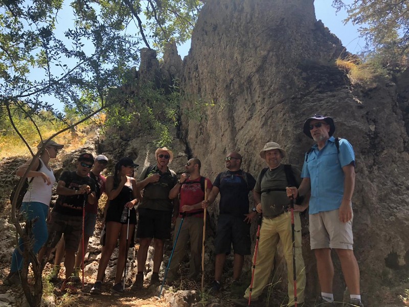 Hiking at Tannourine Cedar Forest