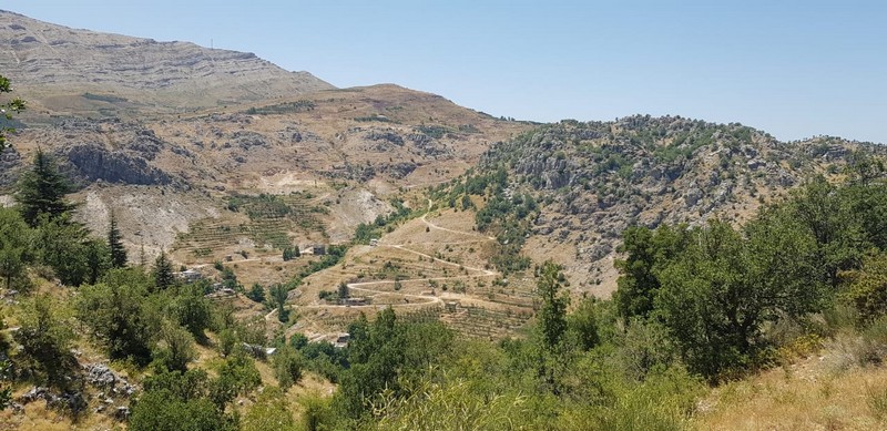 Hiking at Tannourine Cedar Forest