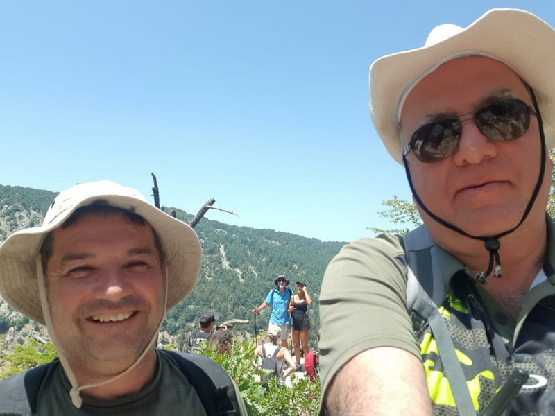 Hiking at Tannourine Cedar Forest