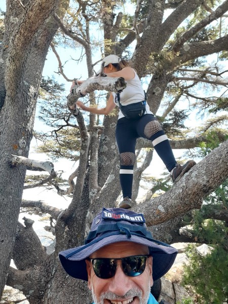 Hiking at Tannourine Cedar Forest