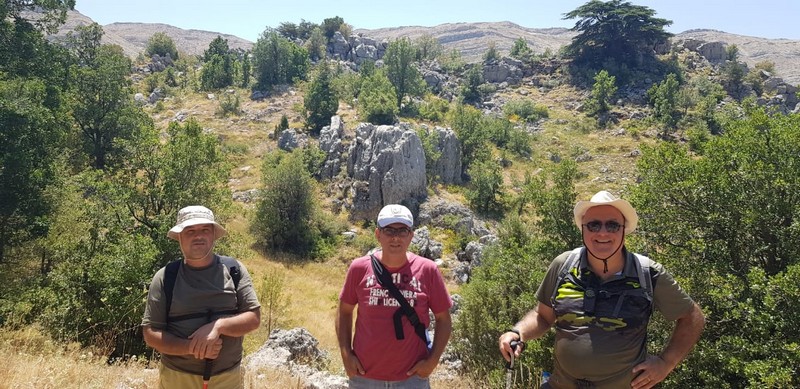 Hiking at Tannourine Cedar Forest