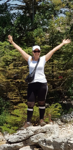 Hiking at Tannourine Cedar Forest