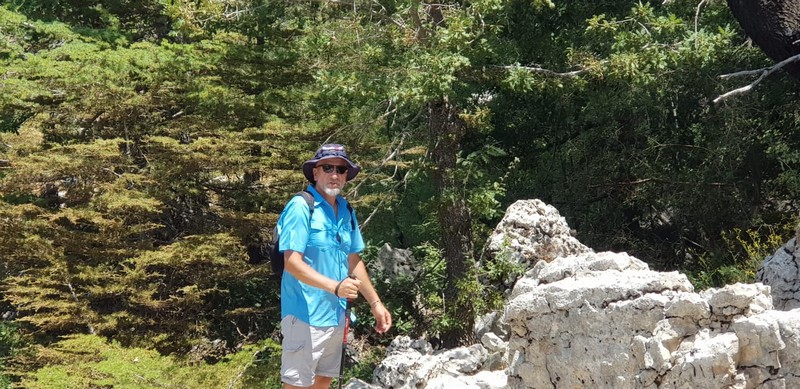 Hiking at Tannourine Cedar Forest