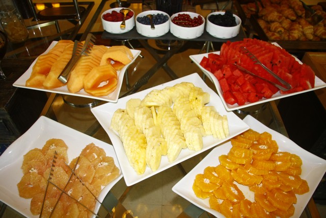 Breakfast buffet at Al Diyafa restaurant