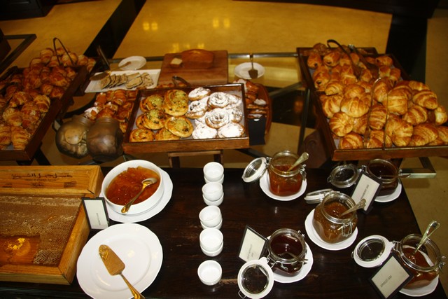 Breakfast buffet at Al Diyafa restaurant