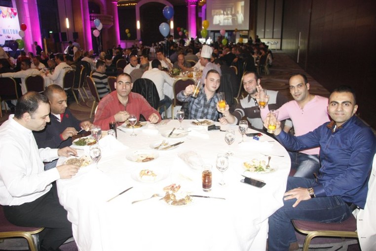 Annual Staff Party at Hilton