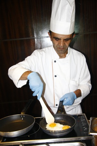 Breakfast buffet at Al Diyafa restaurant