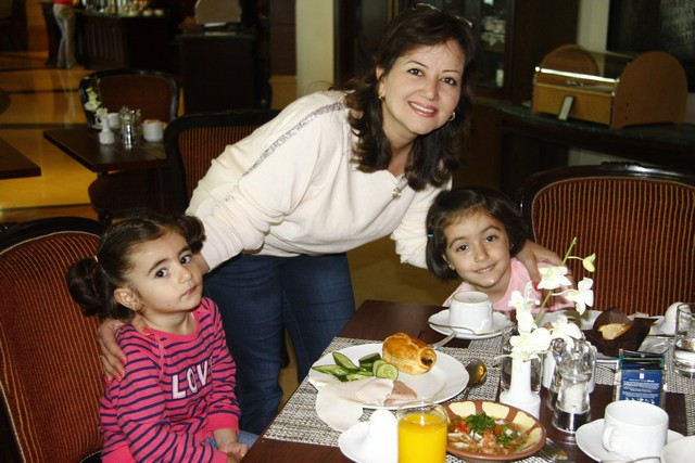 Breakfast buffet at Al Diyafa restaurant