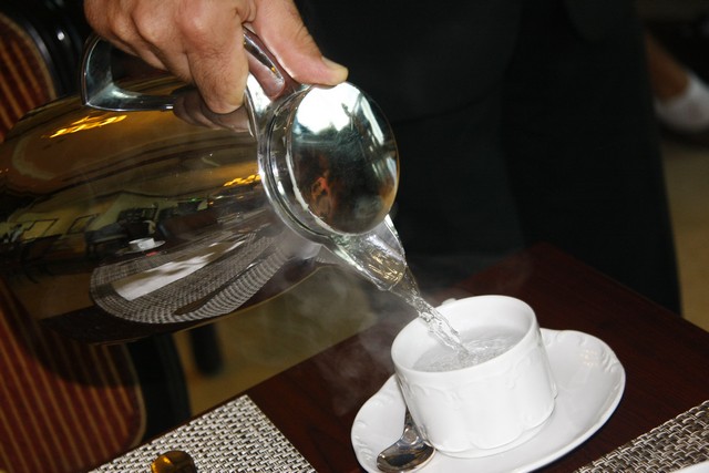 Breakfast buffet at Al Diyafa restaurant