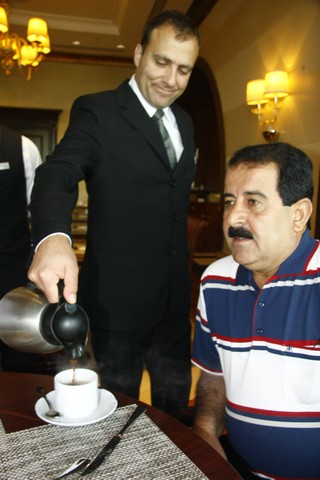 Breakfast buffet at Al Diyafa restaurant