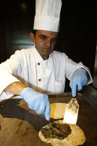 Breakfast buffet at Al Diyafa restaurant