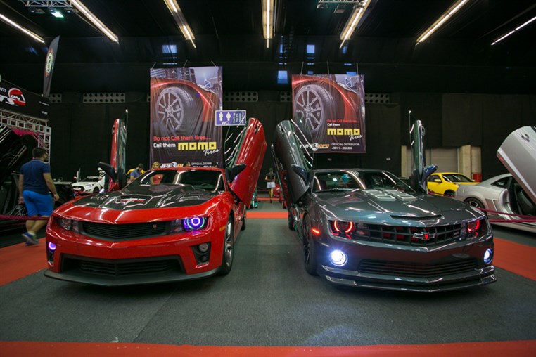 House of Tuners beasts glowing in Lebanon tuning show 