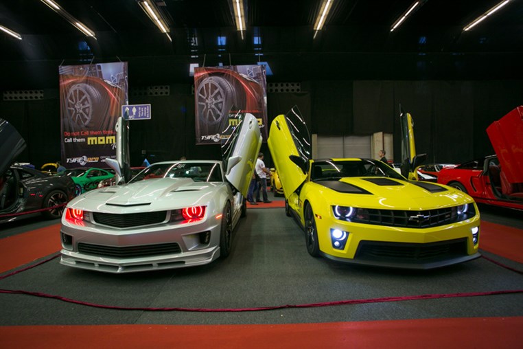 House of Tuners beasts glowing in Lebanon tuning show 