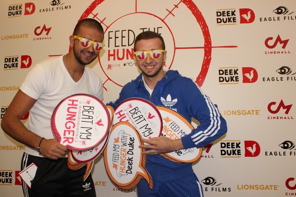 Deek Duke Avant Premiere of Hunger Games