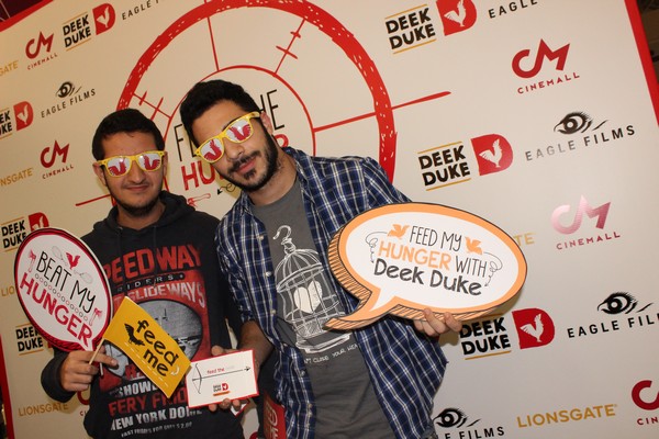 Deek Duke Avant Premiere of Hunger Games