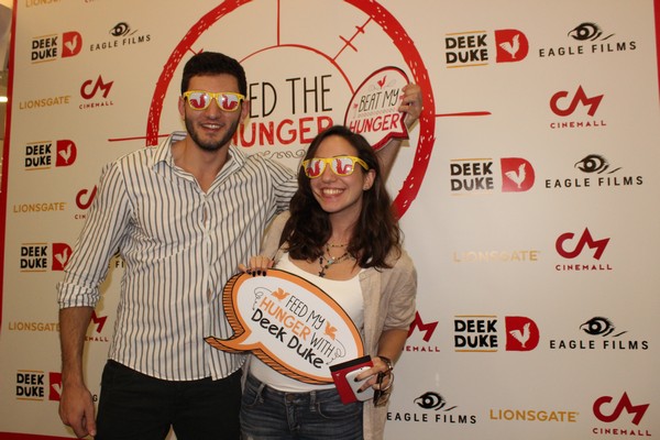 Deek Duke Avant Premiere of Hunger Games